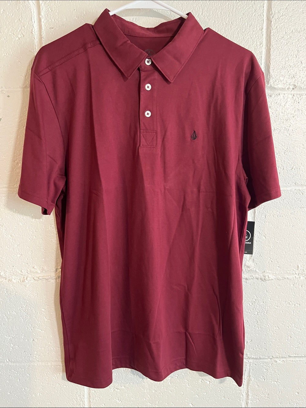 Volcom Men's Short-Sleeve Golf Shirt- Medium